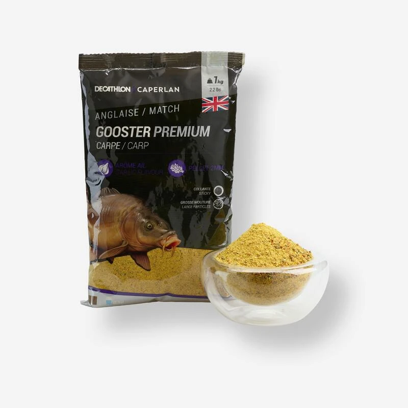 AMORCE GOOSTER PREMIUM CARPE ANGLAISE 1kg 1 AMORCE GOOSTER PREMIUM CARPE ANGLAISE 1kg