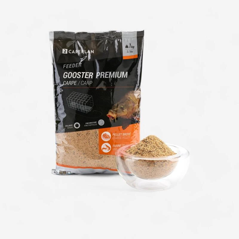 Amorce Gooster Premium Carpe Feeder 1kg 1 Amorce Gooster Premium Carpe Feeder 1kg