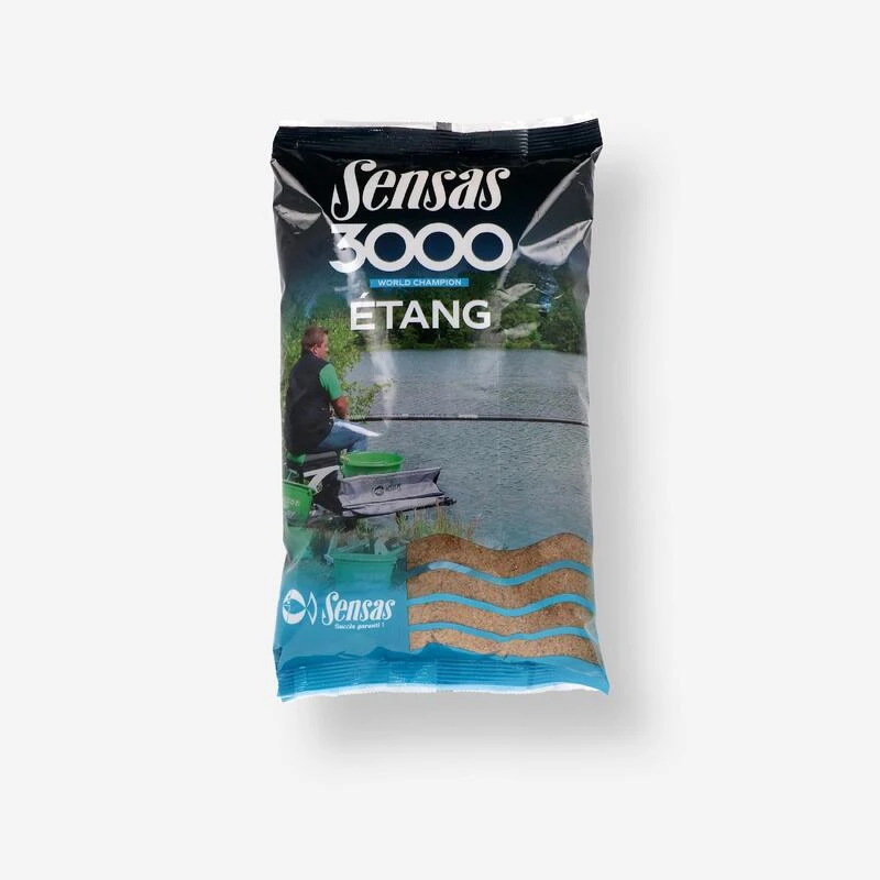 SENSAS Amorce Pêche 3000 ETANG 1 KG 1 SENSAS Amorce Pêche 3000 ETANG 1 KG