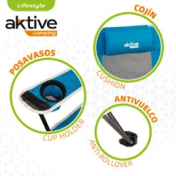 Chaise Longue Pliante De Camping Aktive 10 Chaise Longue Pliante De Camping Aktive -Philippe Pêche chaise longue pliante de camping aktive 3