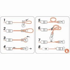 ELASTIQUE PLEIN 2,5 MM 6M 7 ELASTIQUE PLEIN 2,5 MM 6M -Philippe Pêche elastique plein 25 mm 6m 3