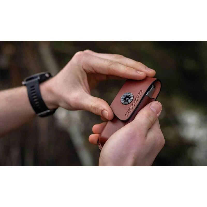 Étui Cuir Tanné Végétal Taille Large - AINSWORTH Pour Pince LEATHERMAN 5 Étui Cuir Tanné Végétal Taille Large - AINSWORTH Pour Pince LEATHERMAN – Image 5