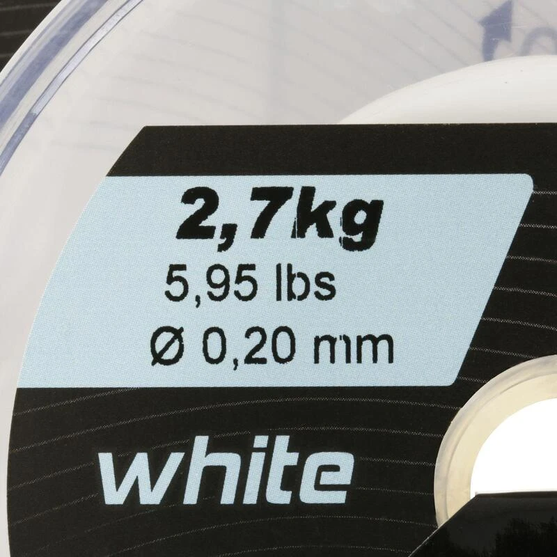 Fil Line Abrasion White 1000m Pêche En Mer 3 Fil Line Abrasion White 1000m Pêche En Mer – Image 3