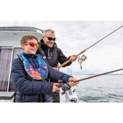 PLASTIMO GILET AUTOMATIQUE EVO JUNIOR BLEU - HARNAIS + SOUS CUTALE 7 PLASTIMO GILET AUTOMATIQUE EVO JUNIOR BLEU - HARNAIS + SOUS CUTALE -Philippe Pêche gilet automatique evo junior bleu harnais sous cutale 3