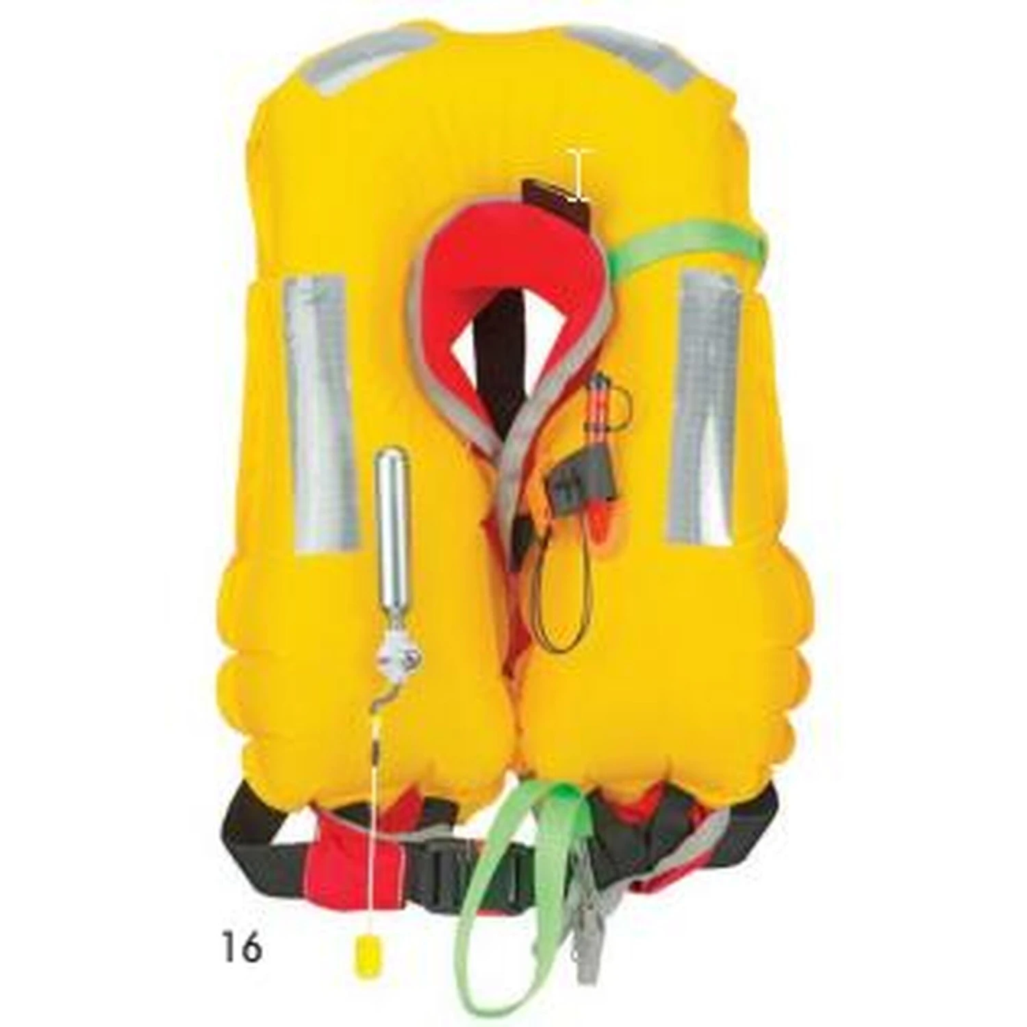 PLASTIMO Gilet De Sauvetage Manuel Pilot Adulte 165 Newtons - Noir 2 PLASTIMO Gilet De Sauvetage Manuel Pilot Adulte 165 Newtons - Noir – Image 2