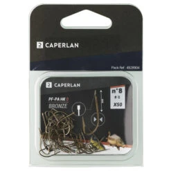 HAMEÇON SIMPLE BRONZE NON MONTE PA HK 0 X50 -Philippe Pêche hamecon simple bronze non monte pa hk 0 x50 3