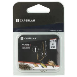 HAMEÇON SIMPLE BRONZE NON MONTE PA HK 0 X50 -Philippe Pêche hamecon simple bronze non monte pa hk 0 x50 7