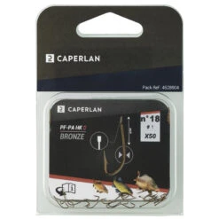 HAMEÇON SIMPLE BRONZE NON MONTE PA HK 0 X50 -Philippe Pêche hamecon simple bronze non monte pa hk 0 x50 8