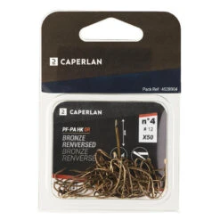 HAMEÇON SIMPLE BRONZE RENVERSE NON MONTE PA HK 0R X50 -Philippe Pêche hamecon simple bronze renverse non monte pa hk 0r x50 4