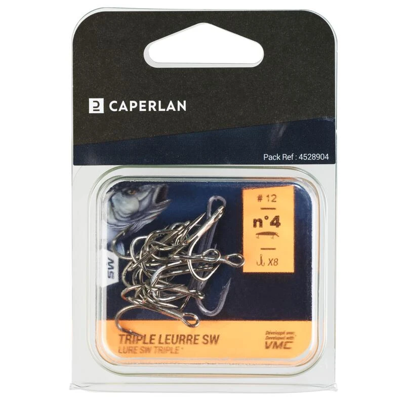 HAMECON TRIPLE PN SW Poisson Nageur Pêche En Mer 3 HAMECON TRIPLE PN SW Poisson Nageur Pêche En Mer – Image 3