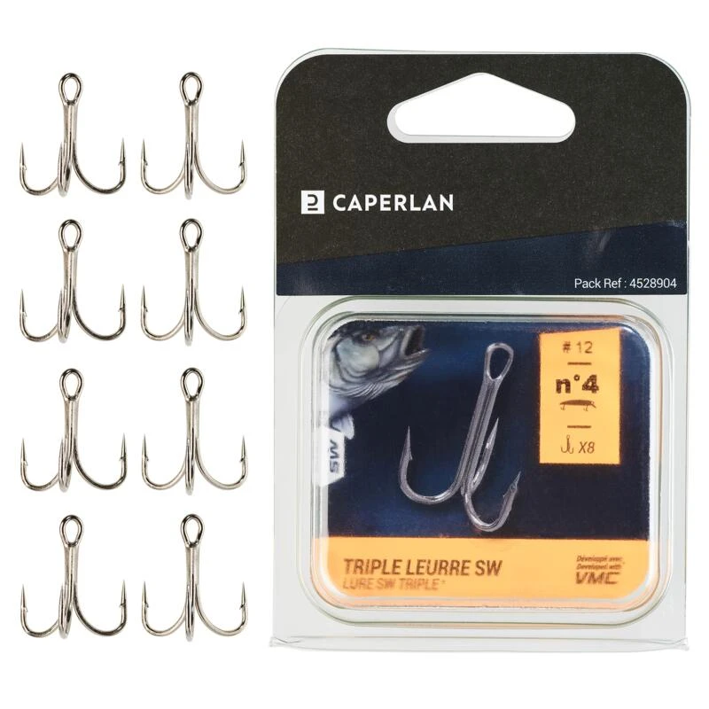 HAMECON TRIPLE PN SW Poisson Nageur Pêche En Mer 4 HAMECON TRIPLE PN SW Poisson Nageur Pêche En Mer – Image 4