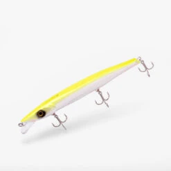 Jerkbait Pêche Au Leurre En Mer JERKUDA 170F Blanc Fluo -Philippe Pêche jerkbait peche au leurre en mer jerkuda 170f blanc fluo 1