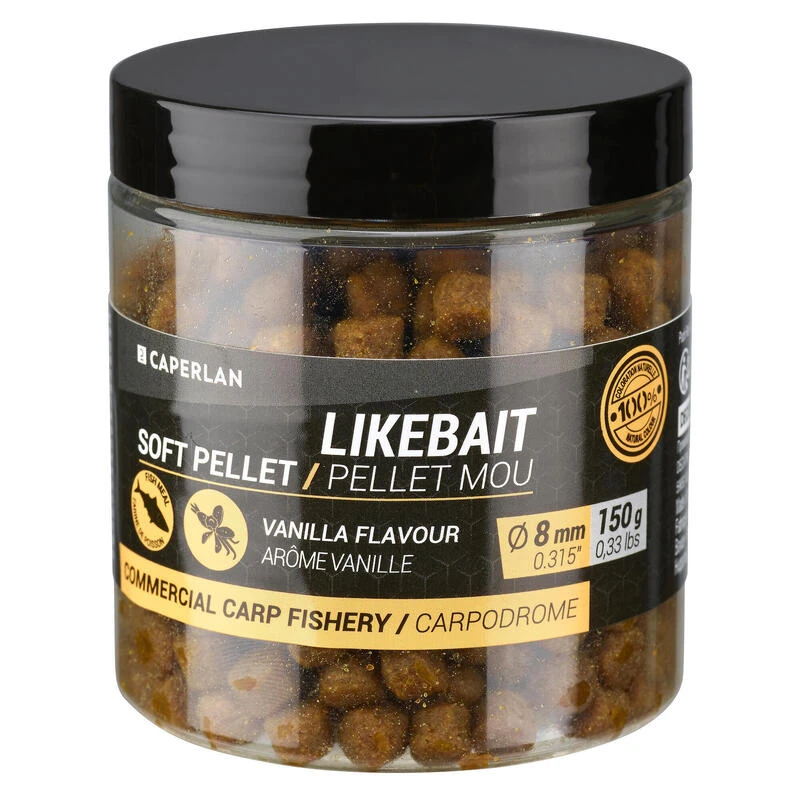 LIKEBAIT SOFT PELLET 8MM VANILLE 2 LIKEBAIT SOFT PELLET 8MM VANILLE – Image 2