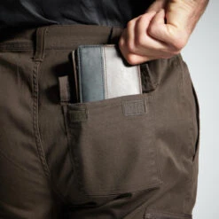 PANTALON CARGO RESISTANT STEPPE 300 MARRON 17 PANTALON CARGO RESISTANT STEPPE 300 MARRON -Philippe Pêche pantalon cargo resistant steppe 300 marron 7