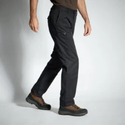 PANTALON CARGO RESISTANT STEPPE 300 NOIR -Philippe Pêche pantalon cargo resistant steppe 300 noir 3