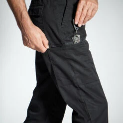 PANTALON CARGO RESISTANT STEPPE 300 NOIR -Philippe Pêche pantalon cargo resistant steppe 300 noir 5
