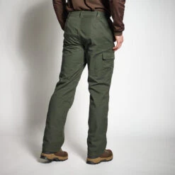 PANTALON CHASSE CHAUD VERT 100 10 PANTALON CHASSE CHAUD VERT 100 -Philippe Pêche pantalon chasse chaud vert 100 2