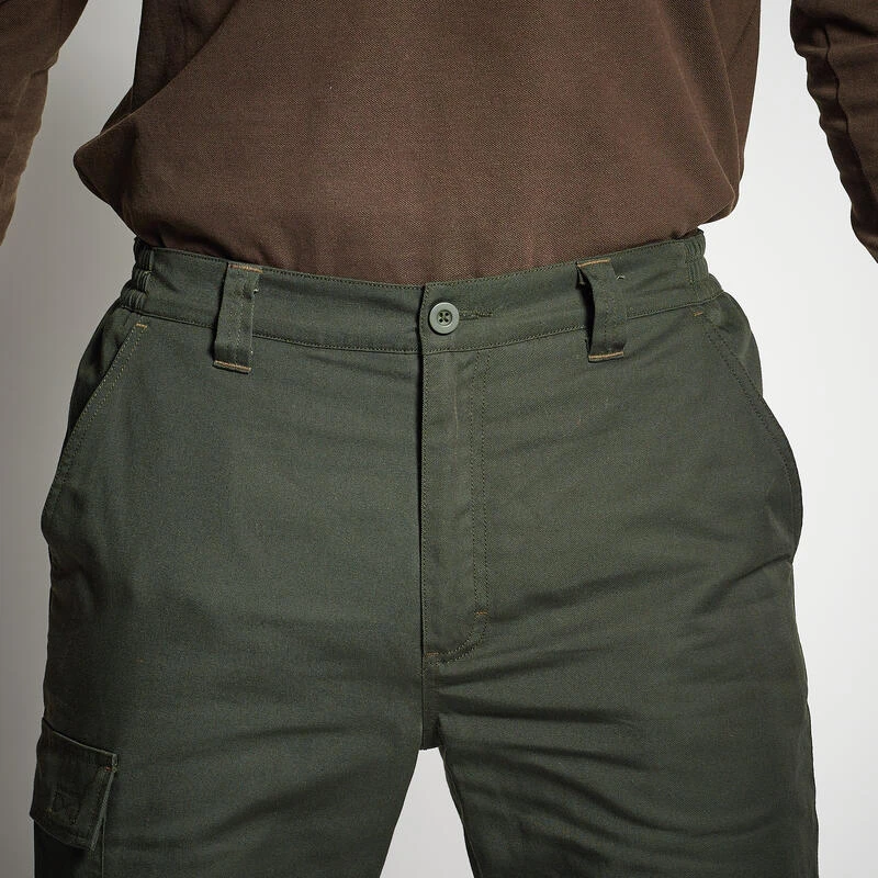 PANTALON CHASSE CHAUD VERT 100 6 PANTALON CHASSE CHAUD VERT 100 – Image 6