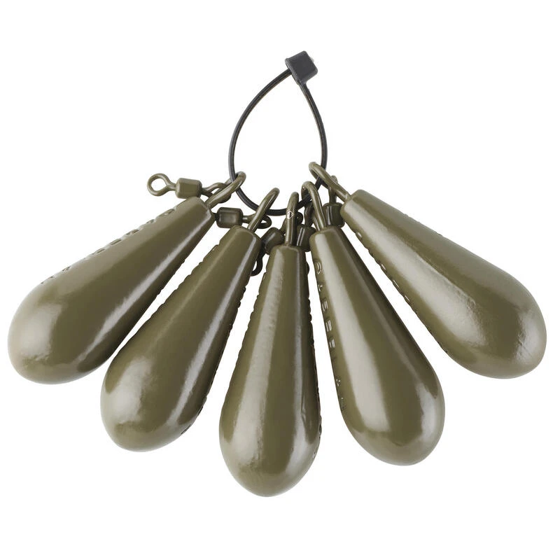 Plombs Pêche De La Carpe Plombs Distance 60g (x5) 2 Plombs Pêche De La Carpe Plombs Distance 60g (x5) – Image 2