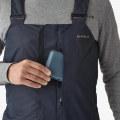 Salopette De Pêche Imperméable Chaude Homme - FO 500 TH Grise -Philippe Pêche salopette de peche impermeable chaude homme fo 500 th grise 4