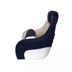 SIÈGE PILOTE DELUXE - BLANC / BLEU -Philippe Pêche siege pilote deluxe blanc bleu 4