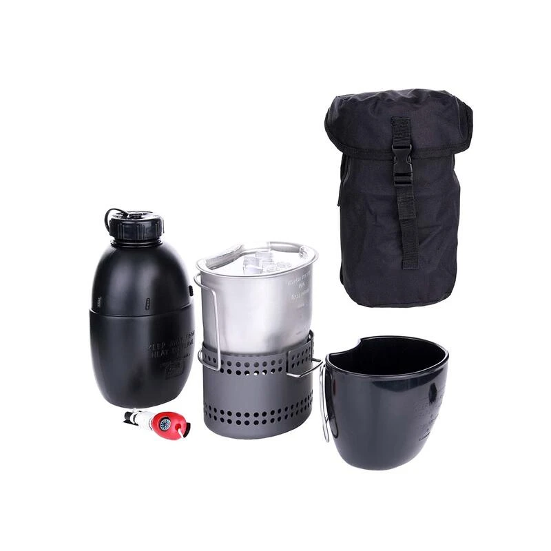 Système De Cuisson Dragon Avec Bouteille D'eau Multi-combustible - Noir 1 Système De Cuisson Dragon Avec Bouteille D'eau Multi-combustible - Noir