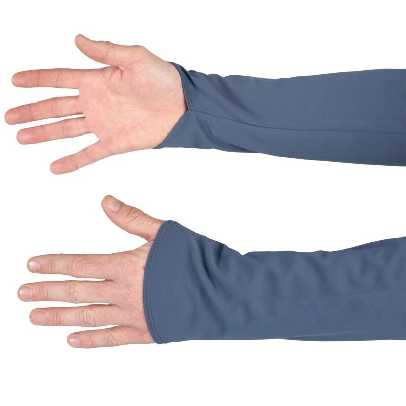 Tee-shirt De Pêche Anti-UV 500 Bleu 2 Tee-shirt De Pêche Anti-UV 500 Bleu – Image 2