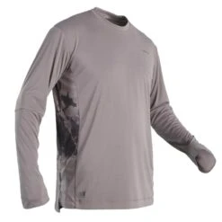 Tee-shirt De Pêche Anti-UV 500 Gris 11 Tee-shirt De Pêche Anti-UV 500 Gris -Philippe Pêche tee shirt de peche anti uv 500 gris 5