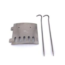 Toaks Ti Stand-Titanium Réchaud à Alcool Double Support Et Ecran Anti-Vent -Philippe Pêche toaks ti stand titanium rechaud a alcool double support et ecran anti vent 3