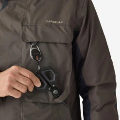 Veste De Pêche Imperméable Chaude Homme - FJ 500 TH Kaki -Philippe Pêche veste de peche impermeable chaude homme fj 500 th kaki 5