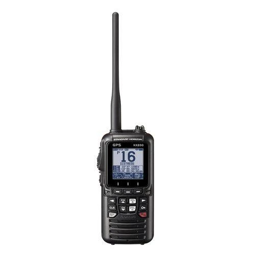 VHF Portable 6W étanche Flottante GPS, Grand écran, Noire 1 VHF Portable 6W étanche Flottante GPS, Grand écran, Noire